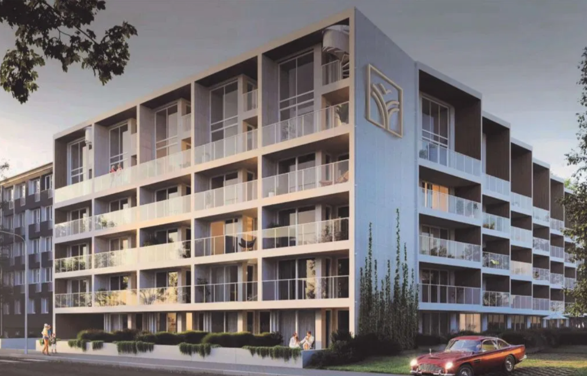 Zamieszkaj 500 metrów od plaży – nowoczesny apartament w stanie deweloperskim z ogródkiem